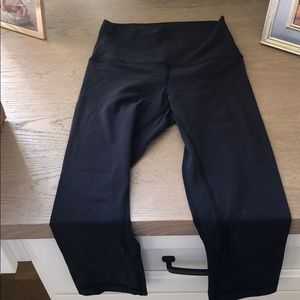 Lululemon 19” crop navy pants